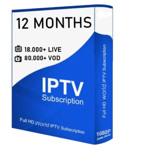 12 Months IPTV