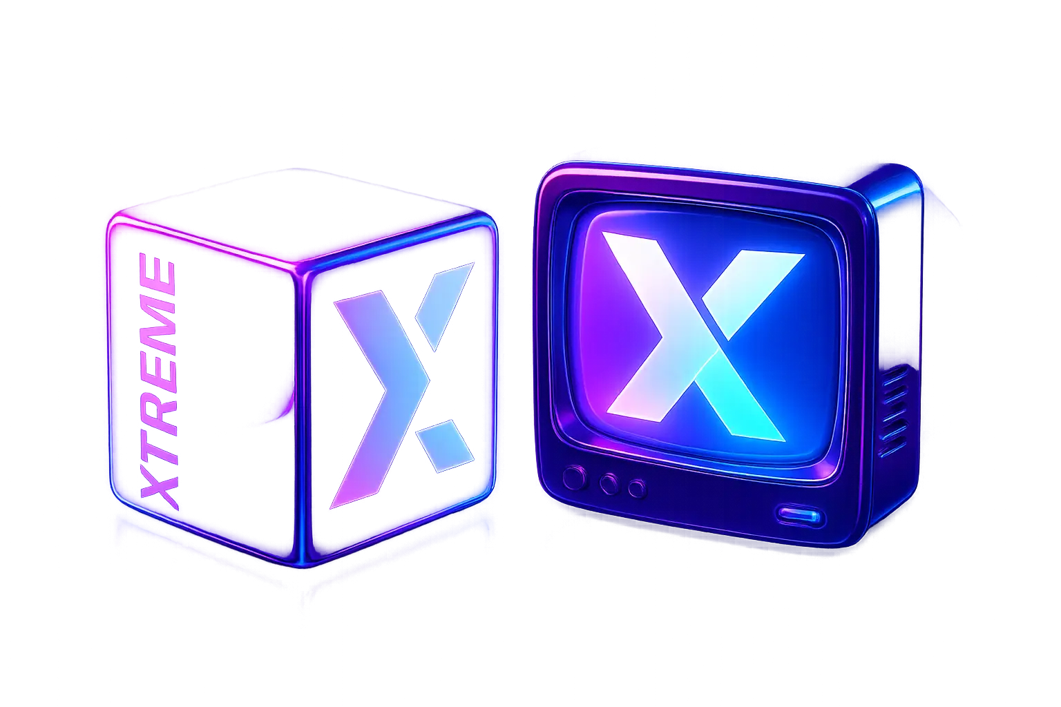 glossy xtremehd logo